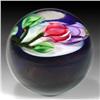 Image 2 : 340: David Salazar 2000 Fuchsia Paperweight