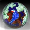 Image 1 : 341: David Salazar 1998 Parot Paperweight