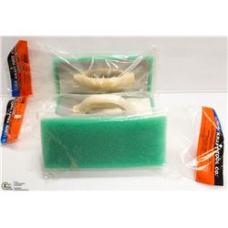 LOT OF 3 GROUT FLOATS