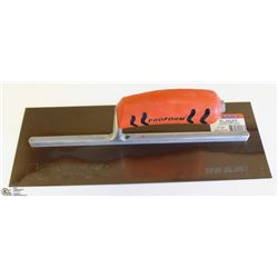 KRAFT 13" X 5" GOLDEN STAINLESS STEEL TROWEL