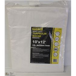 SHOPRO 10' X 12' HEAVY DUTY WATERPROOF TARP