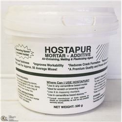 HOSTAPUR MORTAR ADDITIVE 500G PAIL
