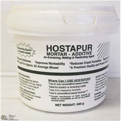 HOSTAPUR MORTAR ADDITIVE 500G PAIL