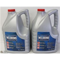 CASE OF WELDBOND UNIVERSAL ADHESIVE 2 X 3L JUGS