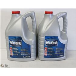 CASE OF WELDBOND UNIVERSAL ADHESIVE 2 X 3L JUGS