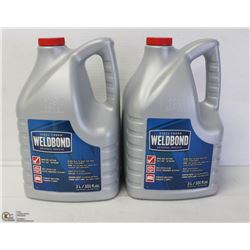 CASE OF WELDBOND UNIVERSAL ADHESIVE 2 X 3L JUGS