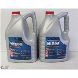 CASE OF WELDBOND UNIVERSAL ADHESIVE 2 X 3L JUGS