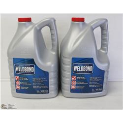 CASE OF WELDBOND UNIVERSAL ADHESIVE 2 X 3L JUGS