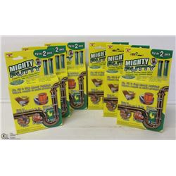 LOT OF 6 PACKS OF MIGHTY PUTTY