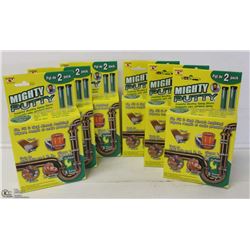 LOT OF 6 PACKS OF MIGHTY PUTTY