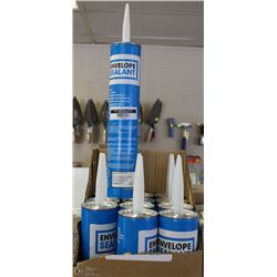 CASE OF 12 TUBES BLUE ENVELOPE SEALANT