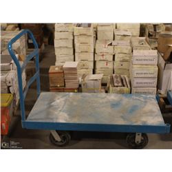 BLUE HEAVY DUTY 4 WHEEL DOLLY