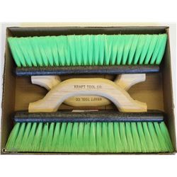 PAIR OF KRAFT POOL BRUSHES