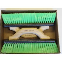 PAIR OF KRAFT POOL BRUSHES