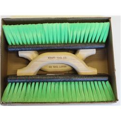 PAIR OF KRAFT POOL BRUSHES