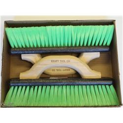 PAIR OF KRAFT POOL BRUSHES