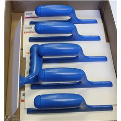 CASE OF 6 KRAFT PLASTIC EIFS TROWELS