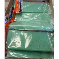 CASE OF 12 KRAFT COARSE TEXT FLOATS