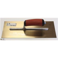 MARSHALLTOWN 14" X 5" GOLD STEEL FINISHING TROWEL