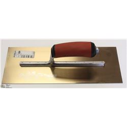 MARSHALLTOWN 14" X 5" GOLD STEEL FINISHING TROWEL