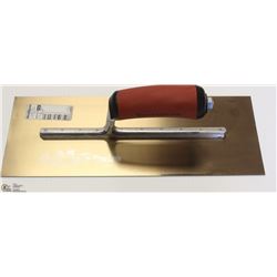 MARSHALLTOWN 14" X 5" GOLD STEEL FINISHING TROWEL