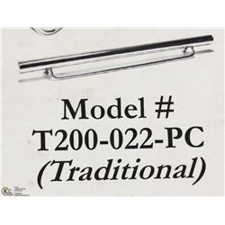 24" POLISHED CHROME STRAIGHT SHOWER GRAB BAR