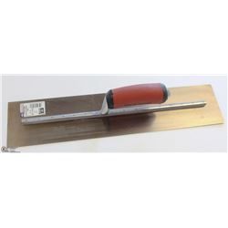 MARSHALLTOWN 18" X 4" GOLD STEEL FINISHING TROWEL