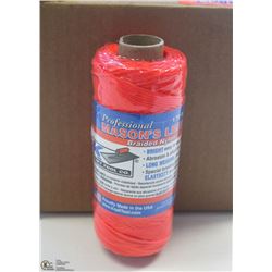 CASE OF KRAFT ORANGE MASONS LINE 6 X 500' ROLLS