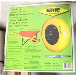 ERIE FLAT FREE HEAVY DUTY WHEEL BARROW TIRE WITH