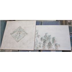 12 BOXES OF ASSORTED 8 X 10 MURAL TILES