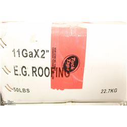 50LB BOX OF #11X2" EG ROOFING NAILS