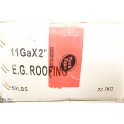 50LB BOX OF #11X2" EG ROOFING NAILS