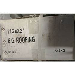 50LB BOX OF #11X2" EG ROOFING NAILS