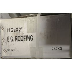 50LB BOX OF #11X2" EG ROOFING NAILS