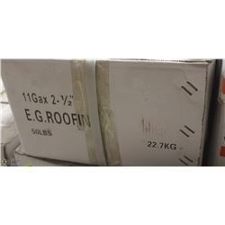 50LB BOX OF #11X2-1/2" EG ROOFING NAILS