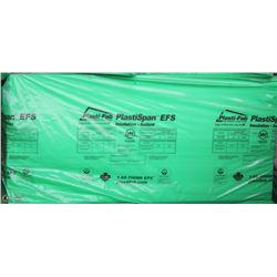 BUNDLE OF PLASTISPAN EFS INSULATION X8