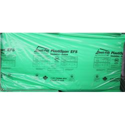 BUNDLE OF PLASTISPAN EFS INSULATION X8