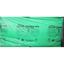 BUNDLE OF PLASTISPAN EFS INSULATION X8