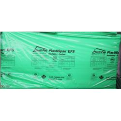 BUNDLE OF PLASTISPAN EFS INSULATION X8