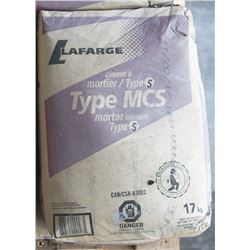 LAFARGE TYPE MSC MORTAR 17KG BAG X72
