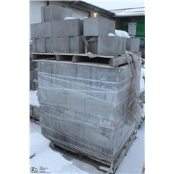 PALLET OF CEMENT BLOCKS