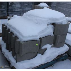 PALLET OF CEMENT BLOCKS