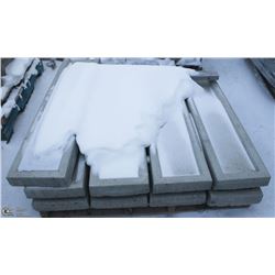 PALLET OF CEMENT BLOCKS