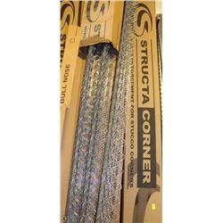 6 BOXES OF WIRE REINFORCEMENT FOR STUCCO CORNERS