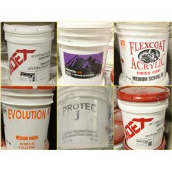 FEATURED ITEMS: PALLETS OF ADEX FINISH COATS AND SEALANTS