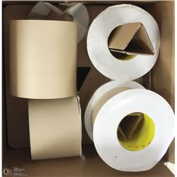 CASE WITH 9 ROLLS OF 3M AIR AND VAPOR BARRIER TAPE