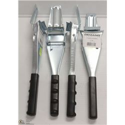 LOT OF 4 BUCKET BUSTER LID REMOVERS