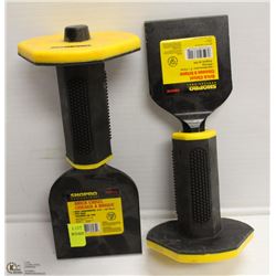 PAIR OF 3.5" BRICK CHISELS