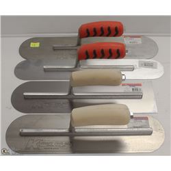 LOT OF 4 KRAFT POOL TROWELS
