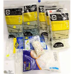 LOT OF ASSORTED TILE LEVELING CLIPS